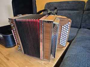 Steirische Harmonika BEsAsDes 4 reihig