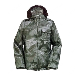 Burton The White Collection Captain Tripp's Snowboardjacke