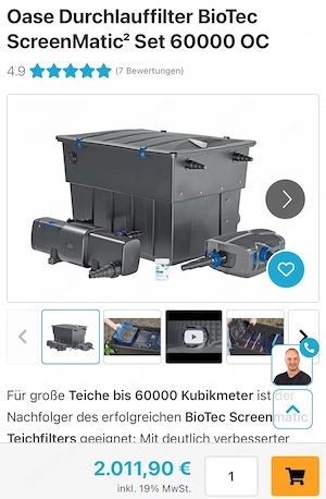 oase biotec screenmatic 60000 set