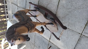 Antikes schaukelpferd 