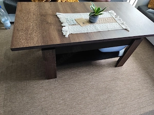 Couchtisch  Kaffeetisch auszieh- & höhenverstellbar 