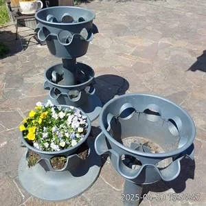 Blumensäule für  Terrasse und Balkon   Eingangsbereich