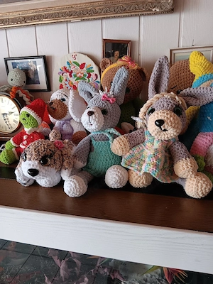 gehäkelte Tiere Handarbeit