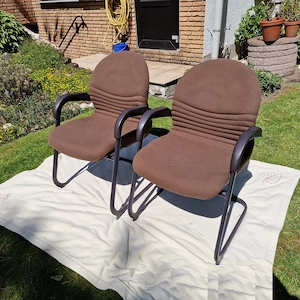 2 Bürostühle, Besucherstühle, Wartezimmerstühle