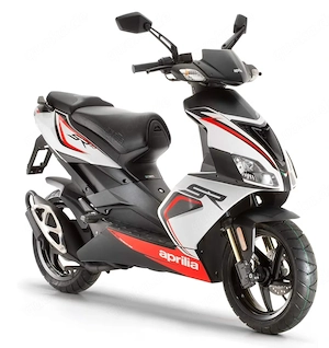 Verkaufe neuwertige APRILLA SR 50 Tachostand 45 Km.