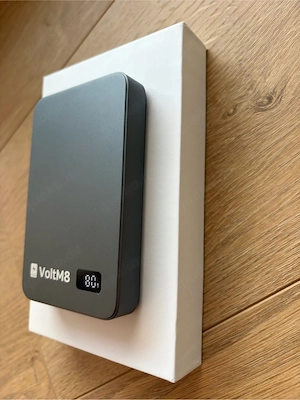 MagSafe Powerbank 10000mAh 20W PD Wireless Aluminium LED Display iPhone 12 17