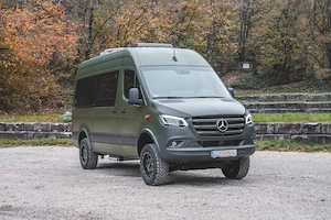 Mercedes Benz James COOK 600E Allrad 4x4 Wohnmobil Camper Kastenwagen Expeditioner 190 PS