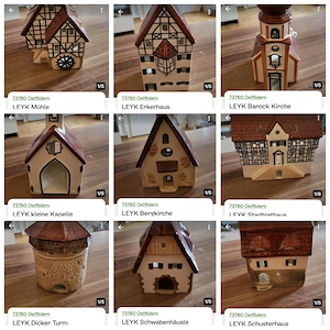 Verkaufe Leyk Lichterhäuser 