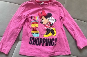   Minnie Mouse Langarmshirt   Größe 110   