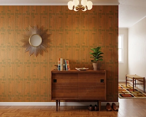 Teak Schuhschrank  der 60er Jahre