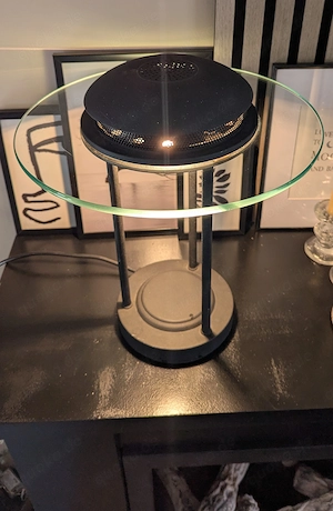 Saturn Tischlampe im Robert Sonneman Stil