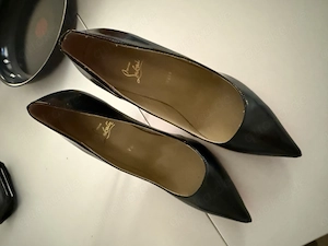 Christian Louboutin Pigalle Patent Black 