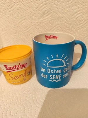 Bautzner Sammeltasse - Im Osten geht der SENF auf