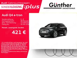 Audi Q4 e-tron 40+WINTERRÄDER+AHK+KAMERA+STANDKLIMA+