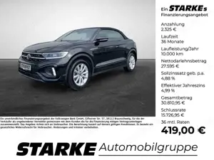 Volkswagen T-Roc Cabriolet 1.5 TSI DSG R-Line Black Style