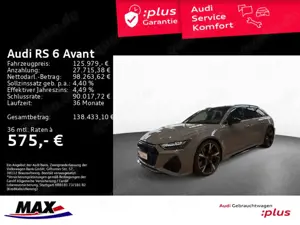 Audi RS6 RS6 Avant QUATT PERFORMANCE 280 KM/H+MATRIX+BO+