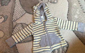 Süße Baby Jacke mit Kapuze & Öhrchen   Größe 62