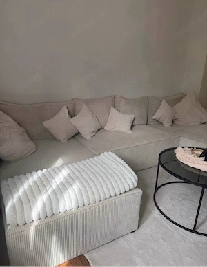 Wohnlandschaft U Cord 3,7m