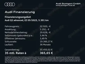 Audi Q2 advanced 35 TFSI S tronic Bild 2