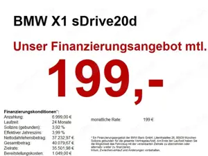 BMW X1 sDrive20d M Sportpaket