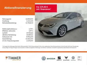 SEAT Leon 1.5 TSI FR +BEATS +LED +RKAM +NAVI +SHZ +18" +CAR