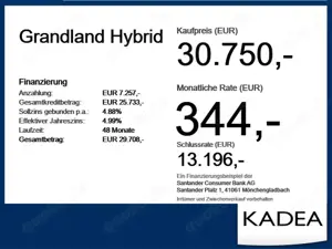 Opel Grandland Hybrid Leasingrate ab 269,-€ brutto !!! Bild 3