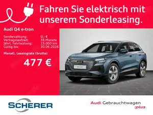 Audi Q4 e-tron 45 LED NAVI CARPLAY EPH GRA SHZ AHK