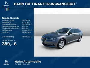 Skoda Superb Combi 2.0TDI DSG Ambition LED Nav AHK ACC Bild 2