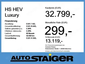 MG HS HEV Luxury Top Ausstattung*7 Jahre Garantie*