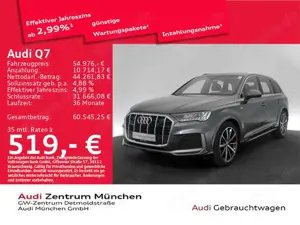Audi Q7 50 TDI qu. S line StdHzg/Pano/AHK/BO