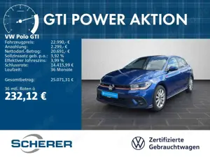 Volkswagen Polo GTI 2.0 TSI DSG IQ.LIGHT NAVI REAR VIEW IQ.