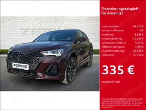 Audi Q3 Sportback 45 TFSI quattro S line StandHZG Digitale