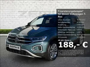 Volkswagen T-Roc 1.0 TSI Style OPF Digitales Cockpit LED El. Heckkl