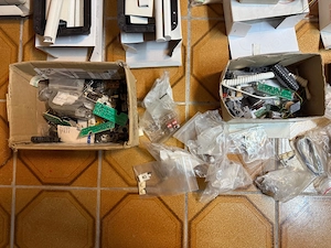 Konvolut _ Sammlung SSS Siedle Sprechanlage Zubehör Haustelefone Netzteil etc