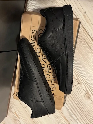 Nike Court Vision Low Next Nature Sneaker Gr. 43 Schwarz