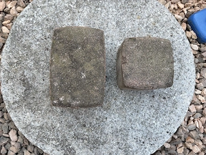 Pflastersteine zu verschenken ca 2 QM