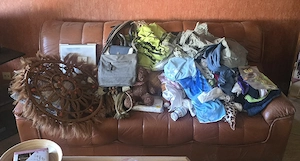 Ledercouch ( echtes Leder ) braun zu verkaufen !!!