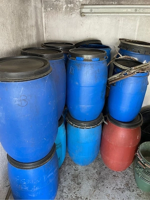 Fässer zur Gärung von Maische Obst