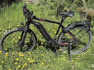 E-Bike Giant Explore, 2x9 Gänge, Rahmengröße L, 80 Nm Motor