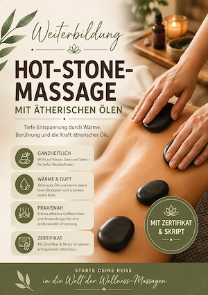 Weiterbildung Hot-Stone-Massage Schulung 
