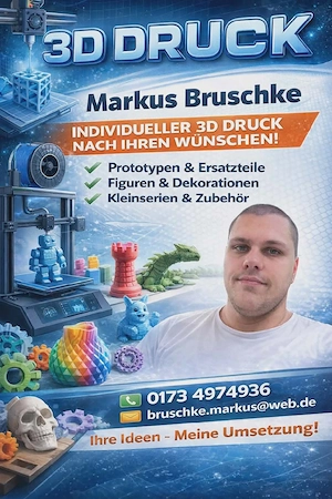 3D-Druck nach Maß: Ersatzteile, Prototypen & Geschenke