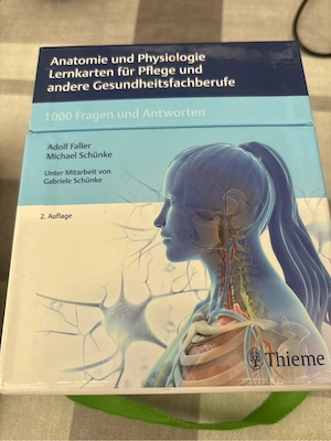 Lernkarten Anatomie und Physiologie