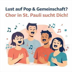 A Capella Chor sucht neue Sängerinnen und Sänger in Hamburg St. Pauli