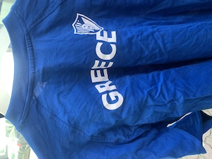 Griechische t-Shirts in M und L insgesamt 5 Stück alle zusammen 40 Euro einzeln 10 Euro 