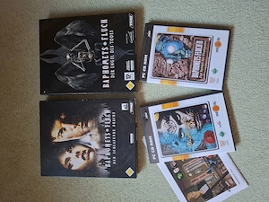 Klassiker - Baphomets Fluch - PC-Games Sammlung Teil 1 bis 4, originale Verpackung - Set oder Einzel