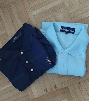 Ralph Lauren Polo Bundle M   Navy Slim + Hellblau Big Pony
