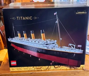 Lego Titanic unbenutzt