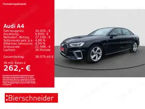 Audi A4 Lim 35 TFSI S-Line AHK LED NAVI CAM ACC