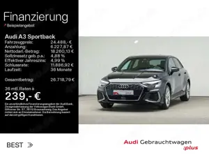 Audi A3 S line 35 TFSI ACC, Kamera, Navi