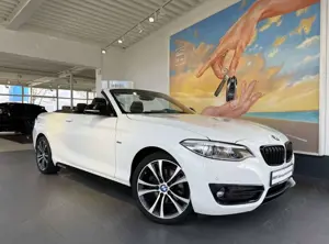BMW 220 i Cabrio Sport Line KAM+KOMF+LEDer+HARM+DAB+ Bild 3